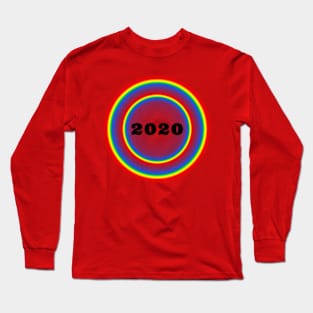 The Year 2020 in Rainbow Colors 2 Long Sleeve T-Shirt